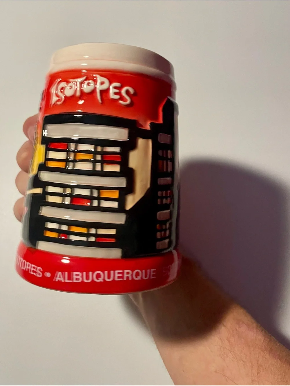 Albuquerque Isotopes Miller Lite Baseball Beer Stein - The Simpsons Inspired Mug